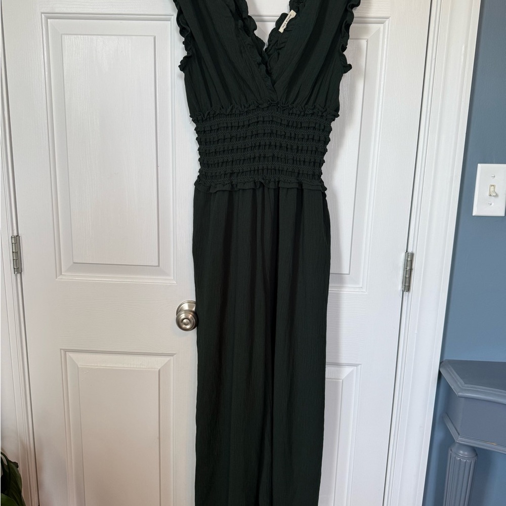 Max Studio Black Sleeveless Jumpsuit